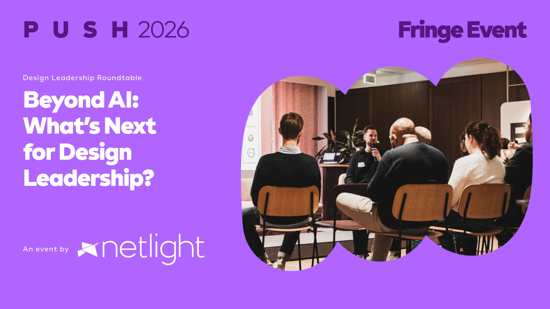 Beyond AI: What's Next for Design Leadership? — a fringe event by Netlight.