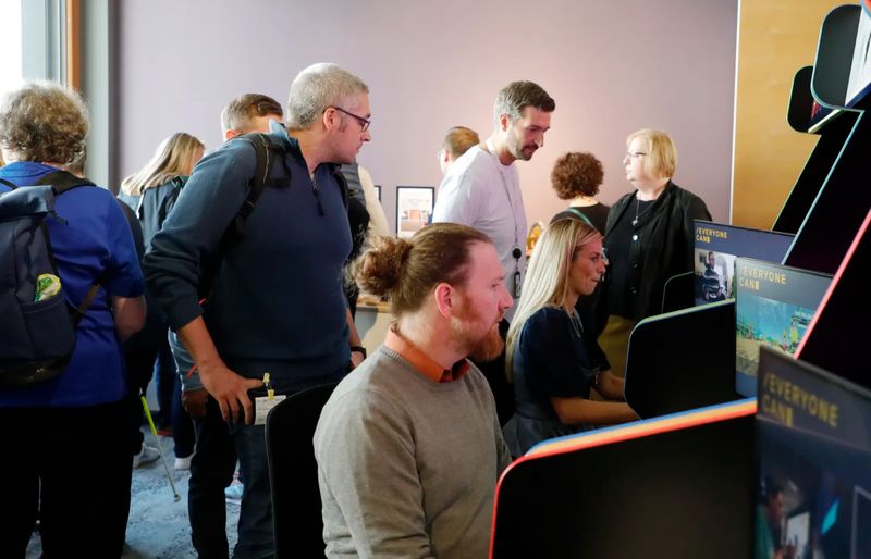 Another moment from a past PUSH UX fringe event.