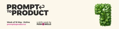 Prompt to Product event banner